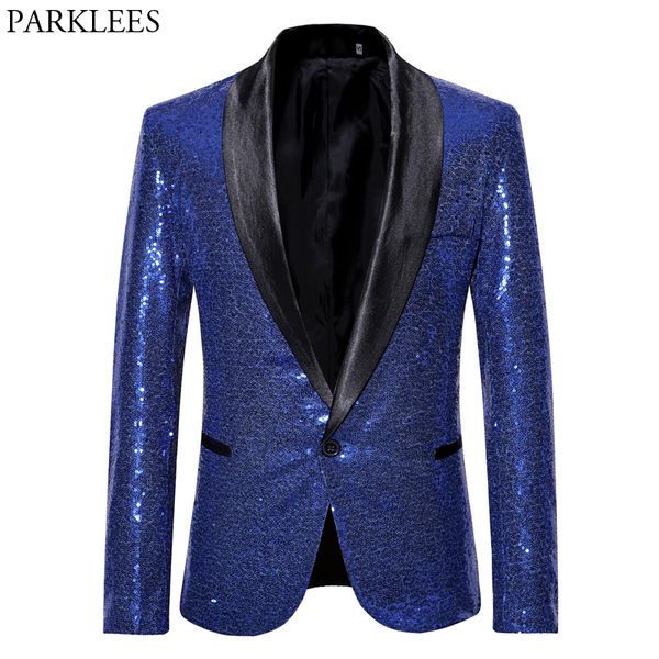 royal blue one button shawl collar sequin suit jacket men nightclub party prom suits&blazer mens dj stage clothers for singers, White;black
royal blue one button shawl collar sequin suit jacket men nightclub party prom suits&blazer mens dj stage clothers for singers, White;black