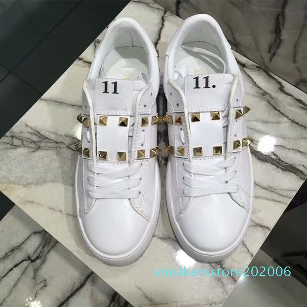 wholesale men women luxury designer shoes open shoes 9 colors original box with golden willow colored nails size 34-46 for sale s6, Black
wholesale men women luxury designer shoes open shoes 9 colors original box with golden willow colored nails size 34-46 for sale s6, Black
