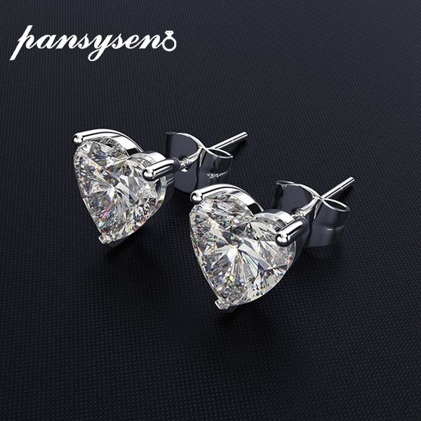 pansysen charms 8x7mm heart shape created moissanite wedding engagement stud earrings for women silver 925 fine jewelry earring, Golden;silver
pansysen charms 8x7mm heart shape created moissanite wedding engagement stud earrings for women silver 925 fine jewelry earring, Golden;silver