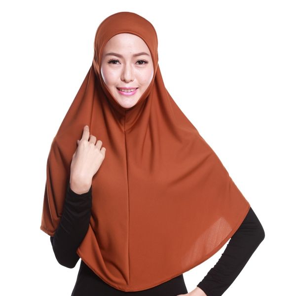 2018 new womens muslim hijab amira islamic solid soft scarf long hejab head shawls 20 color, Black
2018 new womens muslim hijab amira islamic solid soft scarf long hejab head shawls 20 color, Black