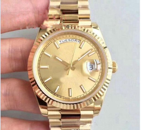2019 slae daydate 41 mm mechanical crown watch gold men president sapphire original clasp watches roma dial wristwatches, Slivery;brown
2019 slae daydate 41 mm mechanical crown watch gold men president sapphire original clasp watches roma dial wristwatches, Slivery;brown