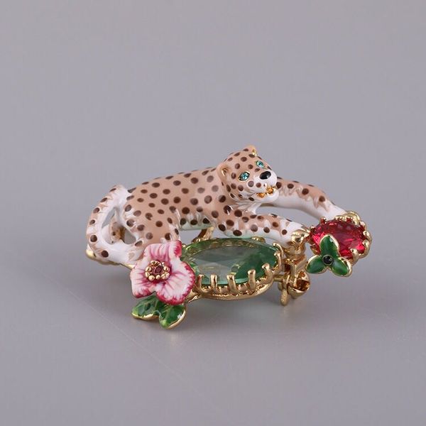 amybaby handmade enamel glaze panther leopard green crystal womens brooch jewelry for party, Silver
amybaby handmade enamel glaze panther leopard green crystal womens brooch jewelry for party, Silver
