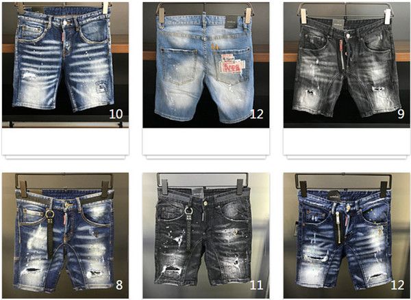 2020 arrival brand new mens shorts jeans designer washed jeans pants fashion patch torn holes cotton pants italy size w44-w54, Blue
2020 arrival brand new mens shorts jeans designer washed jeans pants fashion patch torn holes cotton pants italy size w44-w54, Blue