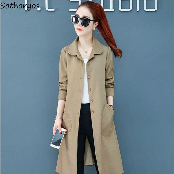 women's trench coats women spring single breasted solid plus size 3xl loose medium long fashion leisure korean style elegant womens chi, Tan;black
women's trench coats women spring single breasted solid plus size 3xl loose medium long fashion leisure korean style elegant womens chi, Tan;black