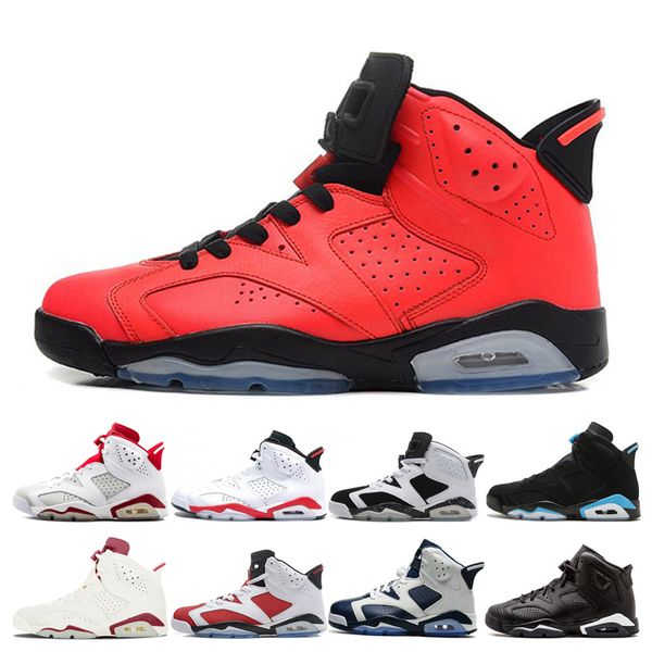 2019 6 Angry bull Basketball Shoes mens 6s UNC Black Cat Oreo Olympic White Infared Carmine Marron Infrared Designer trainers sneakers
2019 6 Angry bull Basketball Shoes mens 6s UNC Black Cat Oreo Olympic White Infared Carmine Marron Infrared Designer trainers sneakers