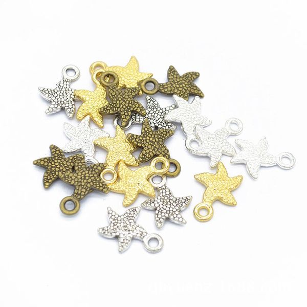 bulk 500pcs/lot mini starfish charms pendant in silver, gold, antique bronze, antique silver colors 17*13mm, Bronze;silver
bulk 500pcs/lot mini starfish charms pendant in silver, gold, antique bronze, antique silver colors 17*13mm, Bronze;silver