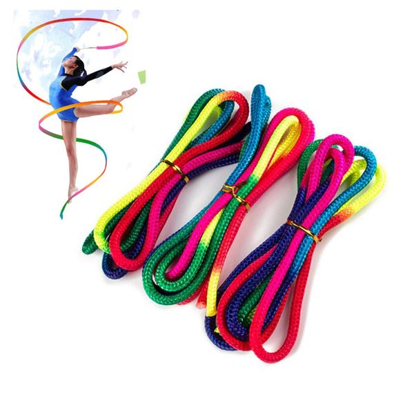 1pc sports gym rainbow color rhythmic gymnastics rope competition arts training rope gymnastics
1pc sports gym rainbow color rhythmic gymnastics rope competition arts training rope gymnastics