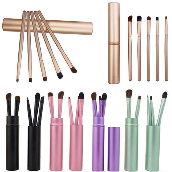 5pcs travel portable mini eye face makeup brushes set eyeshadow eyeliner kit lip brush with a tube holder
5pcs travel portable mini eye face makeup brushes set eyeshadow eyeliner kit lip brush with a tube holder