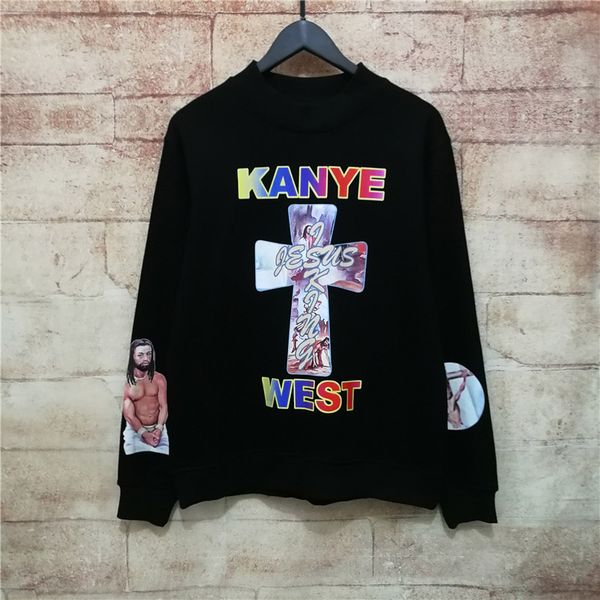 kanye jesus is king album special edition long sleeve print sweatshirt pop sweatshirt kanya fans required pop hoodies, Black
kanye jesus is king album special edition long sleeve print sweatshirt pop sweatshirt kanya fans required pop hoodies, Black
