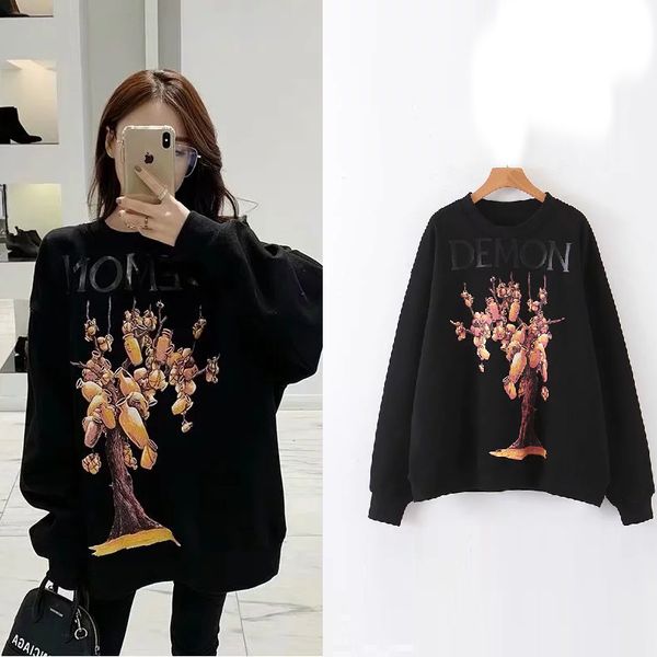 women clothing art printing black oversize sweatshirt warm coat 2019 autumn winter jumper pullover cotton streetwear
women clothing art printing black oversize sweatshirt warm coat 2019 autumn winter jumper pullover cotton streetwear