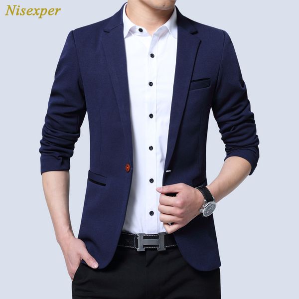 2018 fashion men blazer men's blazers autumn mens slim jacket thin single outwear men suits casual man suit plus size 5xl, White;black
2018 fashion men blazer men's blazers autumn mens slim jacket thin single outwear men suits casual man suit plus size 5xl, White;black