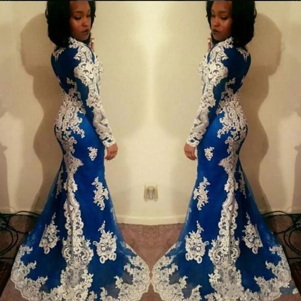 royal blue white lace elegant evening formal dresses 2019 long sleeve applique jewel special occasion women prom dress evening gowns vestido, Black
royal blue white lace elegant evening formal dresses 2019 long sleeve applique jewel special occasion women prom dress evening gowns vestido, Black