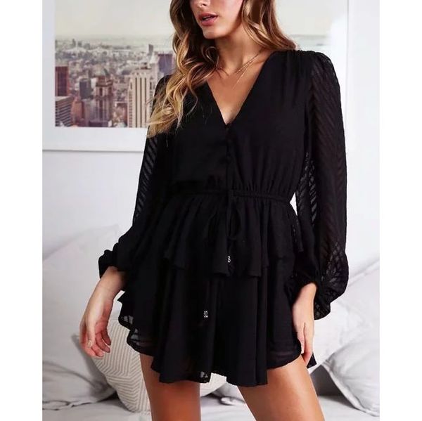 рюшами layered длинный рукав комбинезона romper женщины 2019 кнопка white lace up ромпер sexy streetwear mesh костюм для подвижных игр, Black;white
рюшами layered длинный рукав комбинезона romper женщины 2019 кнопка white lace up ромпер sexy streetwear mesh костюм для подвижных игр, Black;white
