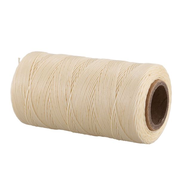 260m 150d 1mm leather sewing waxed wax thread hand needle cord craft diy new color:cream-coloured, Black
260m 150d 1mm leather sewing waxed wax thread hand needle cord craft diy new color:cream-coloured, Black