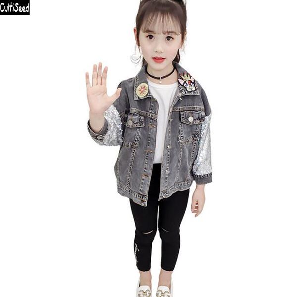 cultiseed big girl autumn denim jeans jacket coat children fashion cartoon patchwork sequined long sleeve jeans coat kids jacket, Blue
cultiseed big girl autumn denim jeans jacket coat children fashion cartoon patchwork sequined long sleeve jeans coat kids jacket, Blue