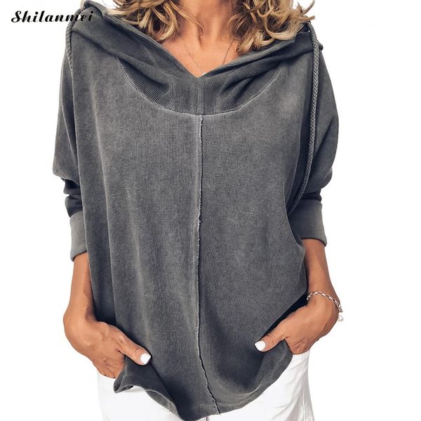 long sleeve solid loose sweatshirts pullover harajuku autumn winter women hoodies sweatshirts fashion ladies moletom mujer, Black
long sleeve solid loose sweatshirts pullover harajuku autumn winter women hoodies sweatshirts fashion ladies moletom mujer, Black