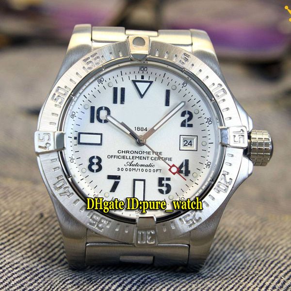 avenger ii seawolf a1733110 automatic white dial mens watch 316l stainless steel bracelet gents sport new watches pure_time, Slivery;brown
avenger ii seawolf a1733110 automatic white dial mens watch 316l stainless steel bracelet gents sport new watches pure_time, Slivery;brown