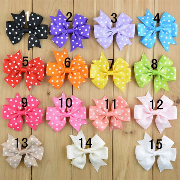 25pcs/lot polka dot 8*7cm grosgrain ribbon bow girl bowknot children boutique hairbows baby girls hair accessoris, Slivery;white
25pcs/lot polka dot 8*7cm grosgrain ribbon bow girl bowknot children boutique hairbows baby girls hair accessoris, Slivery;white
