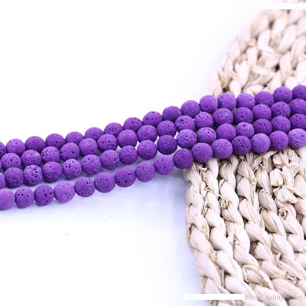 purple lava stone 10 mm 37pcs strand round stone bead factory 15 inch strand per set, Black
purple lava stone 10 mm 37pcs strand round stone bead factory 15 inch strand per set, Black