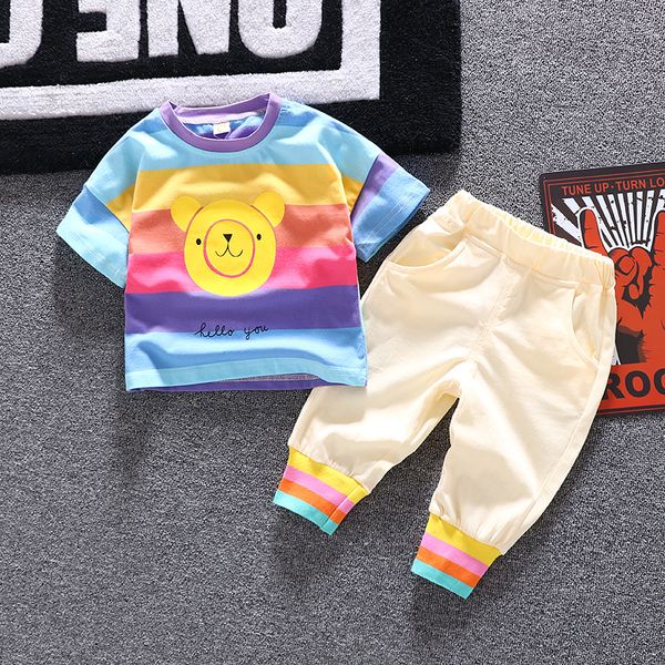 colorful cartoon bear summer kids short sleeve t-shirt short pants breeches 100% cotton coordinates boy 1-7 yrs old baby clothes, White
colorful cartoon bear summer kids short sleeve t-shirt short pants breeches 100% cotton coordinates boy 1-7 yrs old baby clothes, White