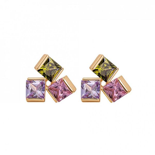 earing fashionable women lady earrings zircon decoration ear stud jewelry gift pendientes, Golden;silver
earing fashionable women lady earrings zircon decoration ear stud jewelry gift pendientes, Golden;silver
