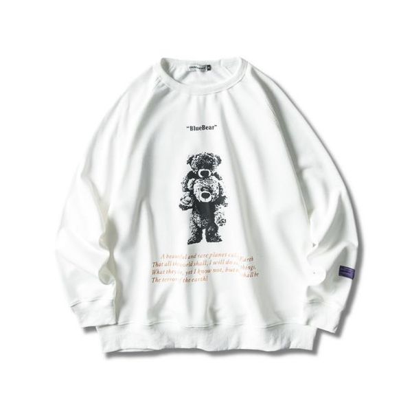 designer mens sweatshirts fashion street hoodies autumn japanese oversize sweater bear pattern print jackets, Black
designer mens sweatshirts fashion street hoodies autumn japanese oversize sweater bear pattern print jackets, Black
