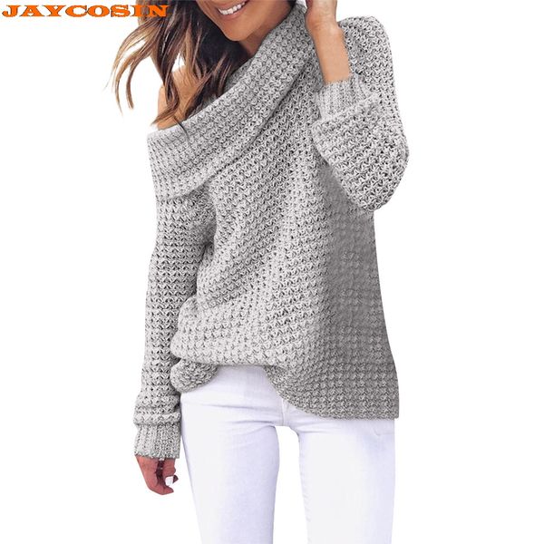 jaycosin fashion design women shoulder knitting pullover long sleeve blouse solid color casual sweater new, White;black
jaycosin fashion design women shoulder knitting pullover long sleeve blouse solid color casual sweater new, White;black