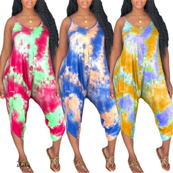 women baggy jumpsuit wide leg harem pants summer sleeveless sling boho dungarees loose casual jumpsuit lady party long playsuit, Black;white
women baggy jumpsuit wide leg harem pants summer sleeveless sling boho dungarees loose casual jumpsuit lady party long playsuit, Black;white