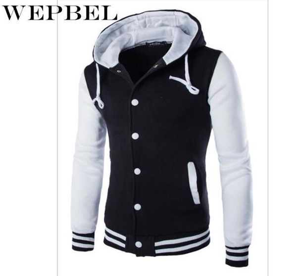 wepbel slim short cardigan sweatshirt men's baseball jacket hooded jacket eight colors brushed, Black
wepbel slim short cardigan sweatshirt men's baseball jacket hooded jacket eight colors brushed, Black