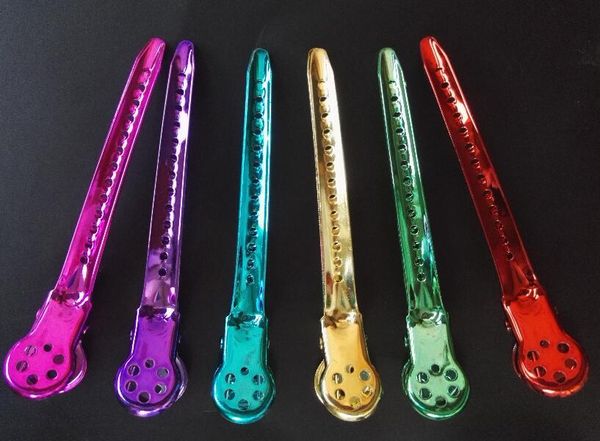 12pcs/lot japanese quality hairdressing clamps colorful stainless steel clips for professional salon use section clips, Golden;silver
12pcs/lot japanese quality hairdressing clamps colorful stainless steel clips for professional salon use section clips, Golden;silver