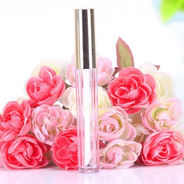 10ml mini round lip glo tube co metic package lip glo bottle empty container with gold cap new 
10ml mini round lip glo tube co metic package lip glo bottle empty container with gold cap new