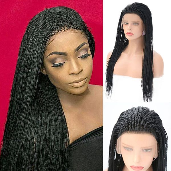 aimeya black wig 2x twist braids synthetic lace front wigs for women part long straight wig natural hairline heat resistant
aimeya black wig 2x twist braids synthetic lace front wigs for women part long straight wig natural hairline heat resistant