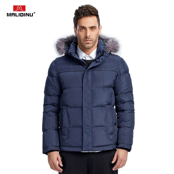 malidinu 2019 men duck down jacket brand winter down coat real fur mens parka coats for men outwear european size -30c, Black
malidinu 2019 men duck down jacket brand winter down coat real fur mens parka coats for men outwear european size -30c, Black