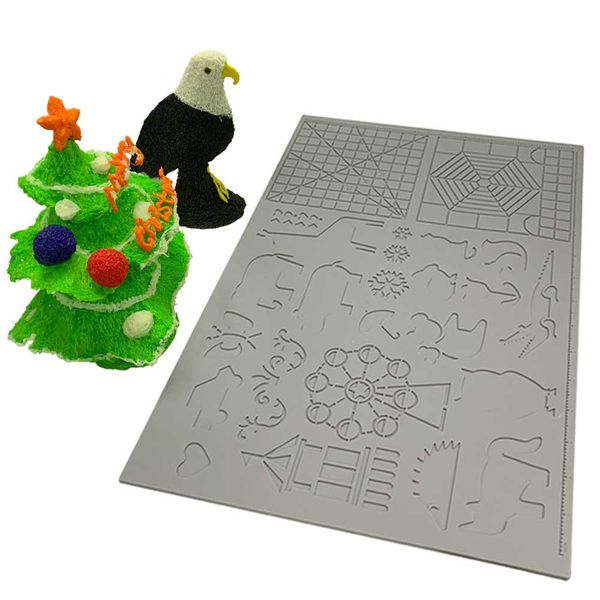 dikale 3d printing pen silicone design mat template drawing tools silicone pad geometric figure children's drawing 170x110x2mm, Black;red
dikale 3d printing pen silicone design mat template drawing tools silicone pad geometric figure children's drawing 170x110x2mm, Black;red
