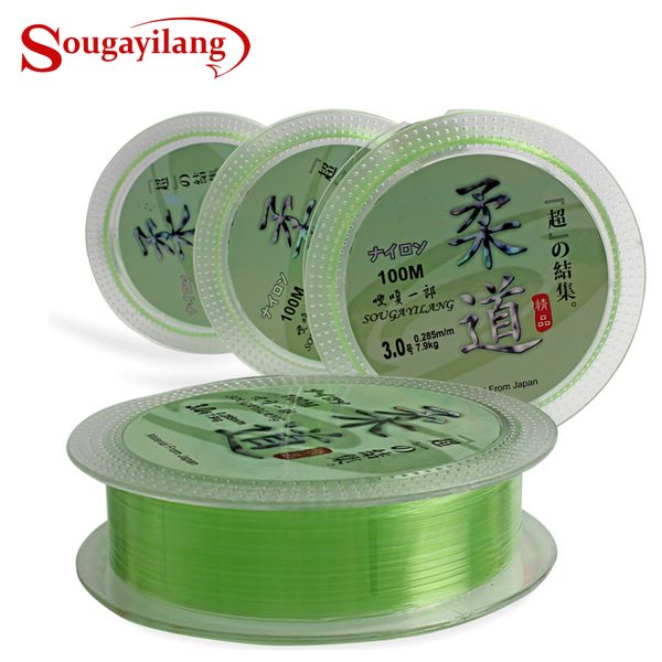 sougayilang transparent fluorocarbon fishing line green 100m 0.6#/0.128mm~7#/0.45mm fishing line carp boat rock
sougayilang transparent fluorocarbon fishing line green 100m 0.6#/0.128mm~7#/0.45mm fishing line carp boat rock