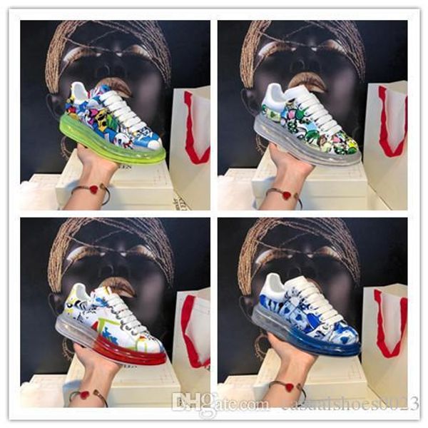 designer vacuum cushion white shoes graffiti platform sneaker rubber sole sneaker genuine leather plate-forme casual shoes 06, Black
designer vacuum cushion white shoes graffiti platform sneaker rubber sole sneaker genuine leather plate-forme casual shoes 06, Black