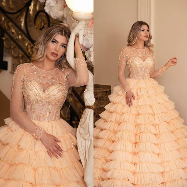 2019 long sleeve quinceanera dresses crystals beading sequins formal prom gowns custom made sweet 16 cake dress robes de soirée, Blue;red
2019 long sleeve quinceanera dresses crystals beading sequins formal prom gowns custom made sweet 16 cake dress robes de soirée, Blue;red