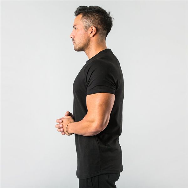bodybuilding summer sportswear fashion o-neck short gym mens men's t-shirt sleeve cotton shirts fitness new t tshirt wdsio, Black
bodybuilding summer sportswear fashion o-neck short gym mens men's t-shirt sleeve cotton shirts fitness new t tshirt wdsio, Black
