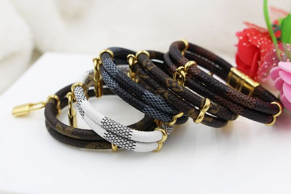 fashion titanium steel gold-plated lock pendant bracelet for women's leather rope bracelet jewelry wholesale, Black
fashion titanium steel gold-plated lock pendant bracelet for women's leather rope bracelet jewelry wholesale, Black