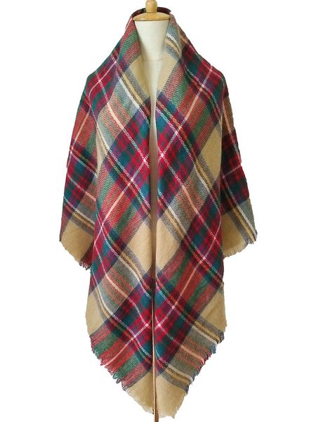 plaid scarves girls shawl 140*140cm grid wraps lattice square neck scarf fringed pashmina winter neckerchief blankets cashmere jj19943, Blue;gray
plaid scarves girls shawl 140*140cm grid wraps lattice square neck scarf fringed pashmina winter neckerchief blankets cashmere jj19943, Blue;gray