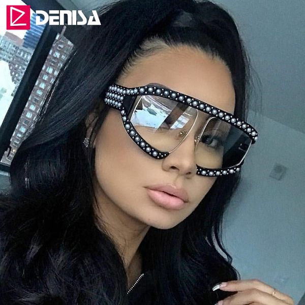 denisa oversized sunglasses women 2020 pearl frame mirror sunglasses men glasses vintage uv400 protection sun glasses g5719, White;black
denisa oversized sunglasses women 2020 pearl frame mirror sunglasses men glasses vintage uv400 protection sun glasses g5719, White;black