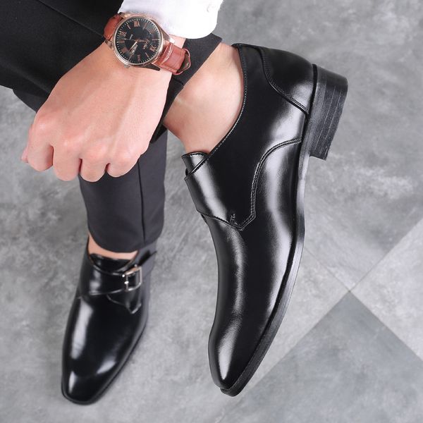 2020 new cross-border large size shoes mens fashion business casual square head low-shoes lace-up formal mens shoes, Black
2020 new cross-border large size shoes mens fashion business casual square head low-shoes lace-up formal mens shoes, Black