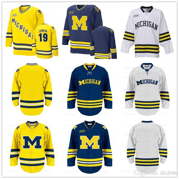 custom ncaa 09-10-11-12-13 michigan wolverines #19 dylan larkin #71 away college hokcey jersey blue white yellow stitched any name number, Black
custom ncaa 09-10-11-12-13 michigan wolverines #19 dylan larkin #71 away college hokcey jersey blue white yellow stitched any name number, Black