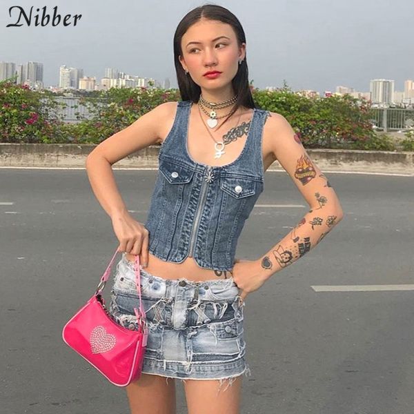nibber high street casual denim crop womens camisole 2019 summer fashion punk basic sleeveless tees slim tank mujer, White
nibber high street casual denim crop womens camisole 2019 summer fashion punk basic sleeveless tees slim tank mujer, White