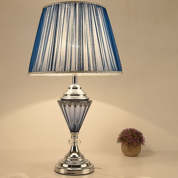 european cloth decoration lamps e27 l bedroom bedside desk lamp modern minimalist blue table lights lr009
european cloth decoration lamps e27 l bedroom bedside desk lamp modern minimalist blue table lights lr009