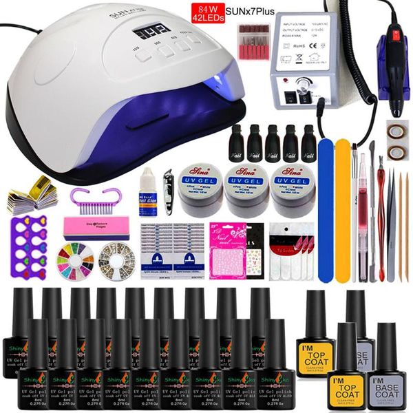 super manicure set for nail kit with led nail lamp 20000rpm drill machine polish kit acrylic art tools set
super manicure set for nail kit with led nail lamp 20000rpm drill machine polish kit acrylic art tools set