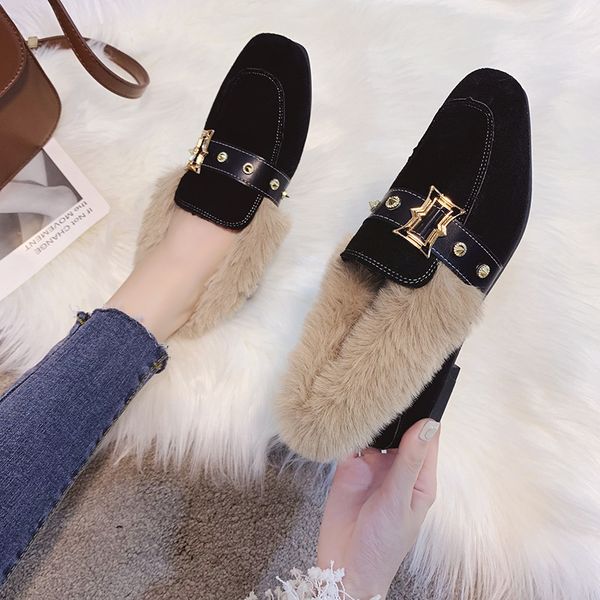 hkxn 2019 spring autumn winter new loafers cotton plush plush shoes flat casual shoes womens flats black sneakers
hkxn 2019 spring autumn winter new loafers cotton plush plush shoes flat casual shoes womens flats black sneakers