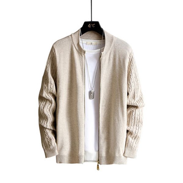2020 spring and autumn sweater jacket men's zip long sleeve cardigan solid color sweater korean youth trend slim, White;black
2020 spring and autumn sweater jacket men's zip long sleeve cardigan solid color sweater korean youth trend slim, White;black