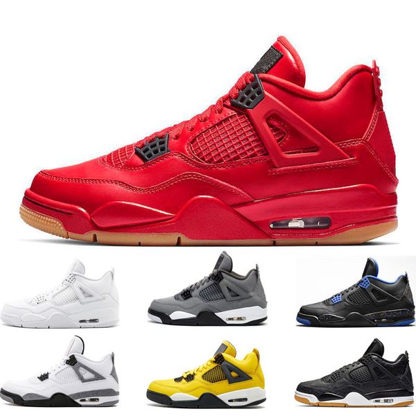 flight nostalgia 4 4s basketball shoes for men designer sneakers mens thunder white cement pure money bred royalty silt red sports shoes
flight nostalgia 4 4s basketball shoes for men designer sneakers mens thunder white cement pure money bred royalty silt red sports shoes