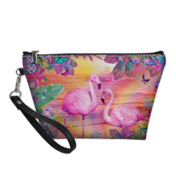 haoyun pu leather cosmetic bag cartoon flamingos pattern beautician women travel make up necessaries kawaii pouch toiletry kit
haoyun pu leather cosmetic bag cartoon flamingos pattern beautician women travel make up necessaries kawaii pouch toiletry kit